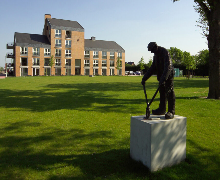 M3H Architecten Stellinghof, Vijfhuizen Woningbouw Baksteen Tobias Bader, Hans Hammink, Ianthe Mantingh, Marc Reniers, Machiel Spaan